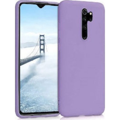 Soft Matt Case Gel TPU Cover 2.0mm Για Xiaomi Redmi Note 10 Pro Μωβ Box