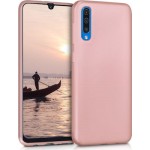 Oem Θήκη Σιλικόνης Soft 2.0 mm     Για Samsung Galaxy A50 / A30 / A50S / A30S  Χρυσή - Ροζ