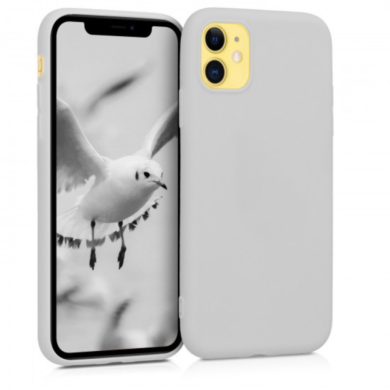  Oem Back Cover Silicone Soft 2,0 mm Για  Apple iPhone 11 Pro Max  Γκρι