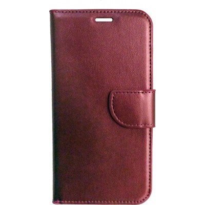 Oem Θήκη Βιβλίο Με Υποδοχή Κάρτας Για Apple iPhone 15 Pro Max 5G 6,7" Μπορντό