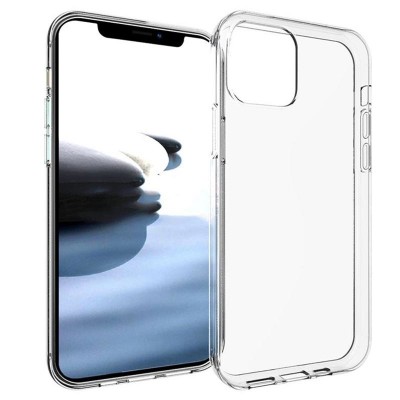 Oem Θήκη Σιλικόνης 2,0 mm Για Iphone 12 Pro Διάφανο