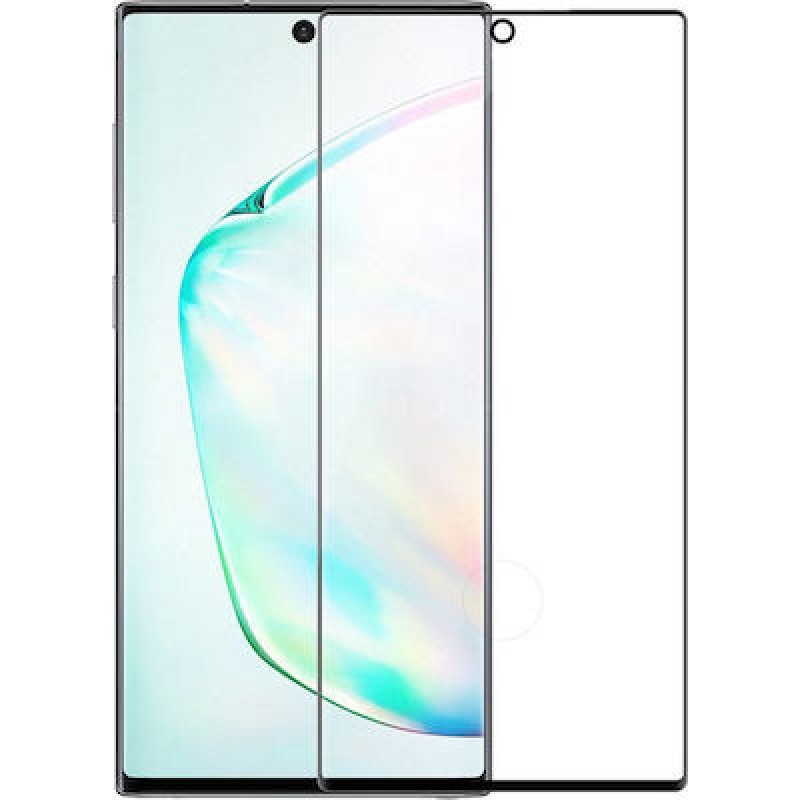 Oem Full Face Tempered glass / Αντιχαρακτικό Γυαλί Πλήρους Οθόνης 3D Για Samsung Galaxy Note 20 Ultra Μαύρο