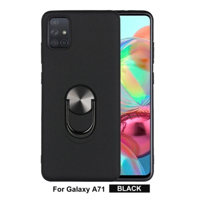 Oem Θήκη με Ring Stand TPU Case Για Samsung Galaxy A51 4G / A51 5G  Μαύρο