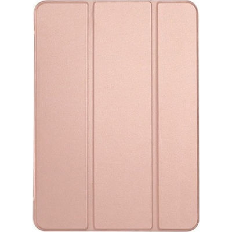 Oem  Θήκη Βιβλίο - Σιλικόνη Flip Cover Για Lenovo Tab E10 TB-X104  Χρυσή - Ροζ