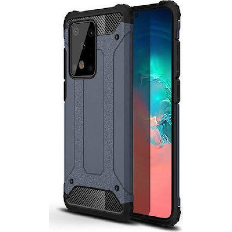 Oem Θήκη Armor Back Cover Για  Samsung Galaxy A91  / A91  Μπλε