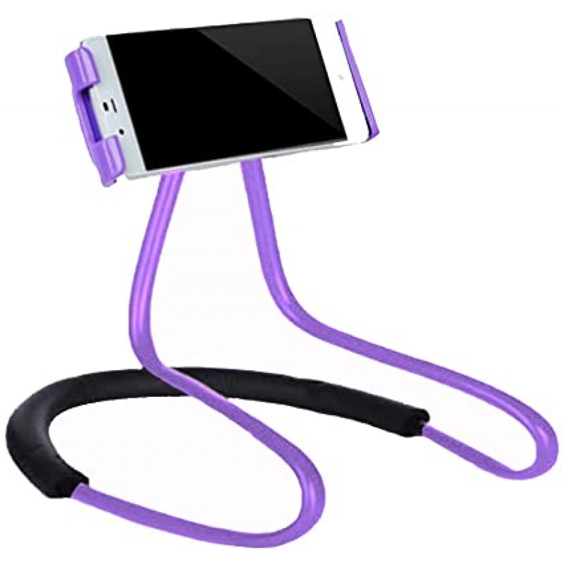 LAZY NECK Portable Flexible Tripod Stand Μωβ