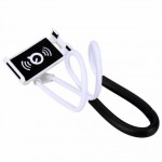 LAZY NECK Portable Flexible Tripod Stand Άσπρο