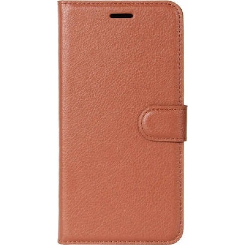 Oem Θήκη Βιβλίο Με Υποδοχή Κάρτας Για Xiaomi Mi 10T / 10T Pro  Καφέ