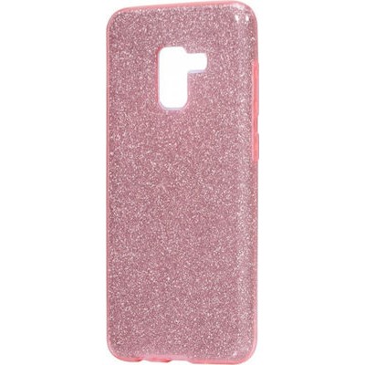  Oem Back Cover Σιλικόνης Με Σχέδιο  Με Glitter Για Samsung Galaxy J6 2018  Σχέδια