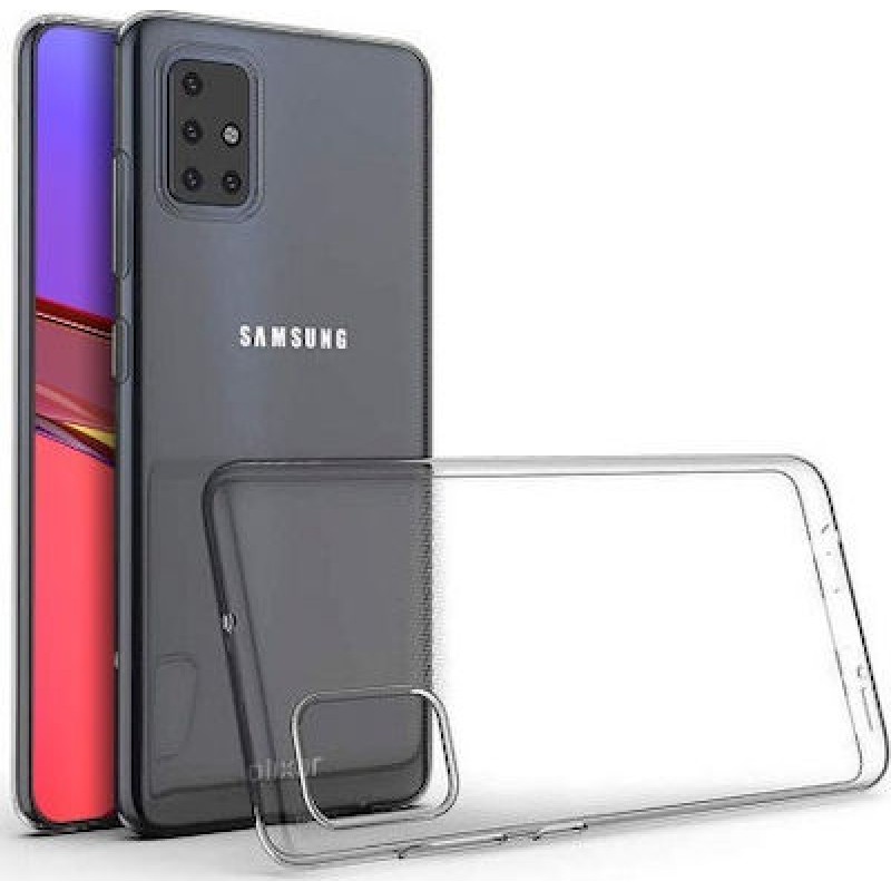 Oem Θήκη Σιλικόνης 1.8mm Για Samsung Galaxy A41  Διάφανο