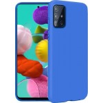 Oem Θήκη Σιλικόνης Matt Για Samsung Galaxy A31 / A31S Μπλε  