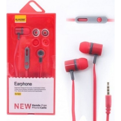 Handsfree Ακουστικά ELMCOEI EV122 Κόκκινο