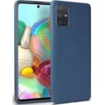 Oem Θήκη Σιλικόνης Matt 1,2 mm Για   Samsung Galaxy A91  / A91  Μπλε