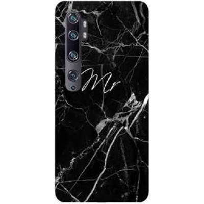 Oem Θήκη Σιλικόνης Marmur case Για Xiaomi MI Note 10 / Note 10 Pro Μαύρο