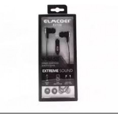 Handsfree Ακουστικά ELMCOEI EV122 Μαύρο