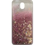  Oem Θήκη TPU Με Υγρό Glitter Για Samsung Galaxy J5 2017 Ροζ
