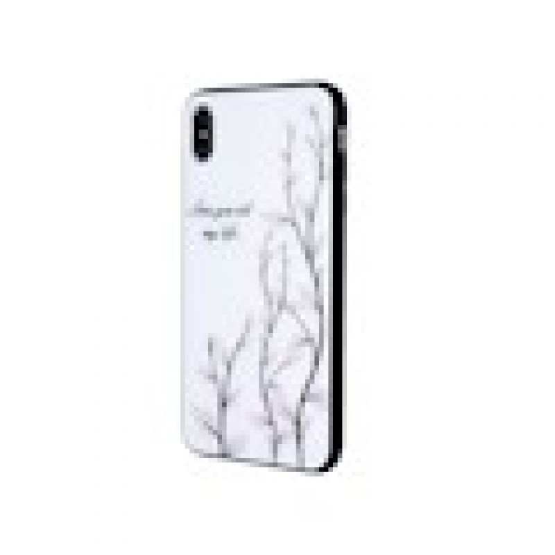 Oem Θήκη Σιλικόνης Με Σχέδιο Magic glass case leaves Για Xiaomi Redmi 6A  Σχέδια